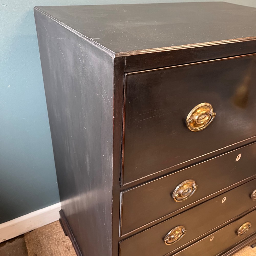19th century secretaire chest of drawers View X