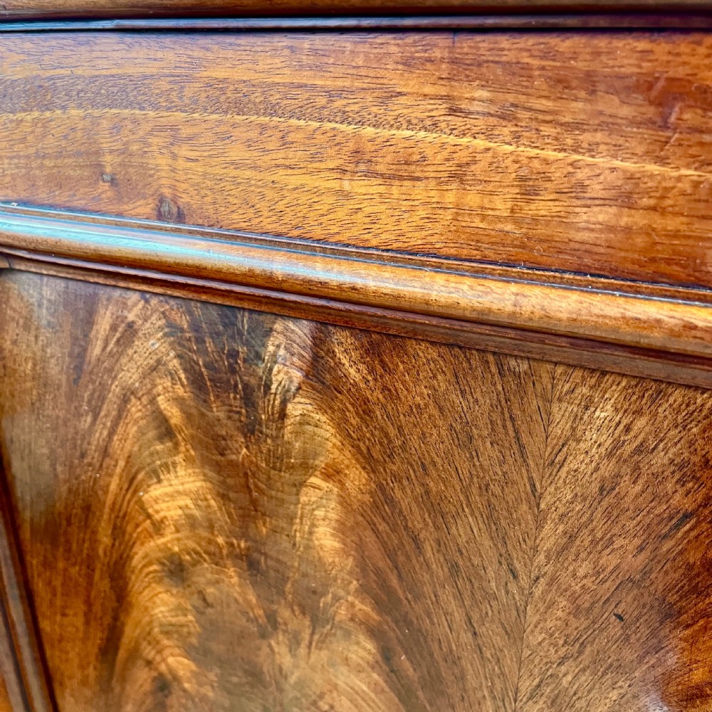19th century mahogany glazed cupboard  View IV