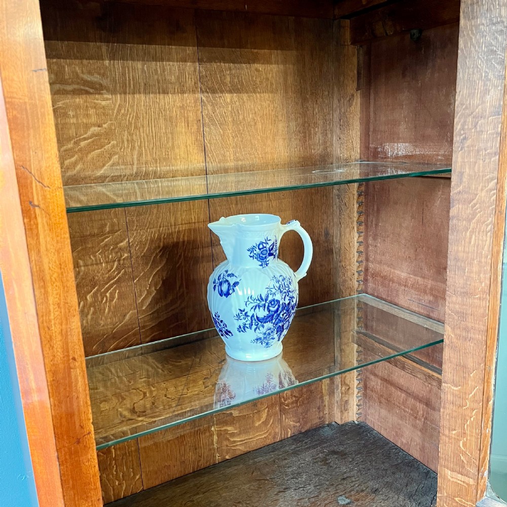 19th century mahogany glazed cupboard  View XI