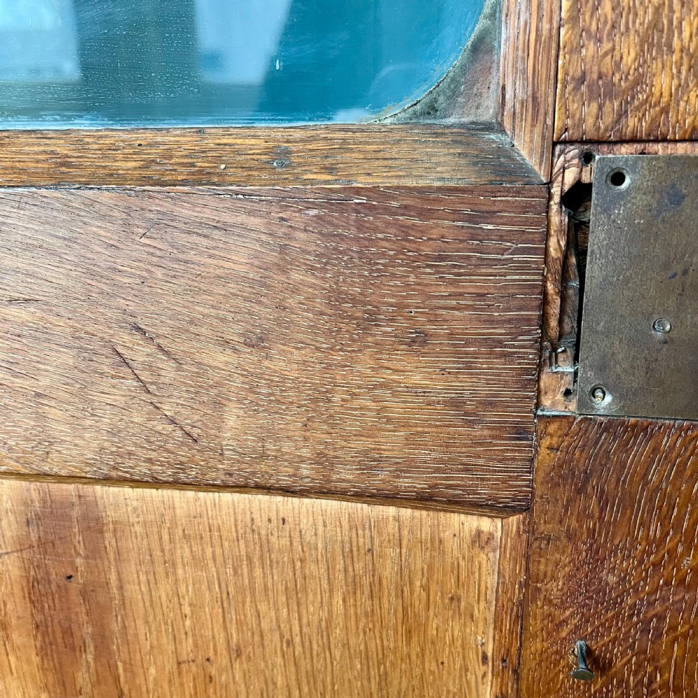 19th century mahogany glazed cupboard  View XIV