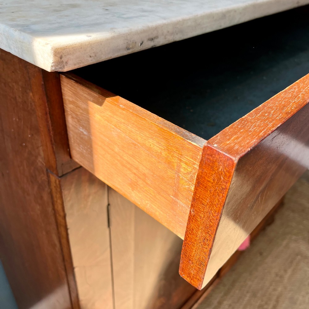 19th century mahogany cupboard  View VI