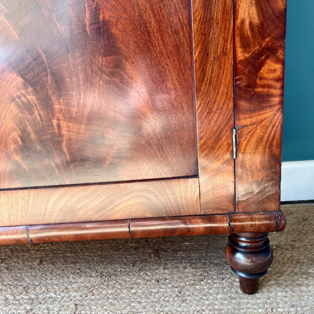 19th century mahogany cupboard  View VII