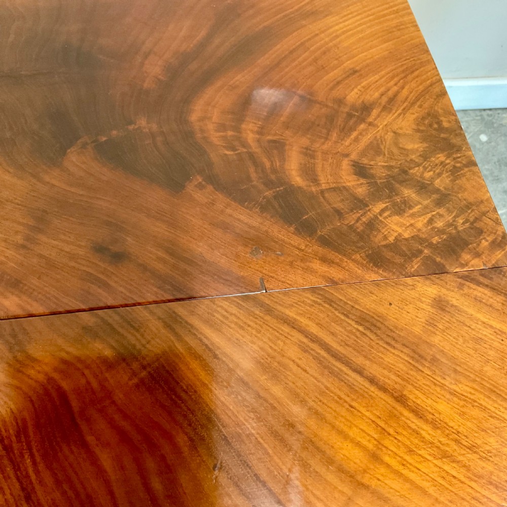 19th century mahogany pembroke style side table View XI