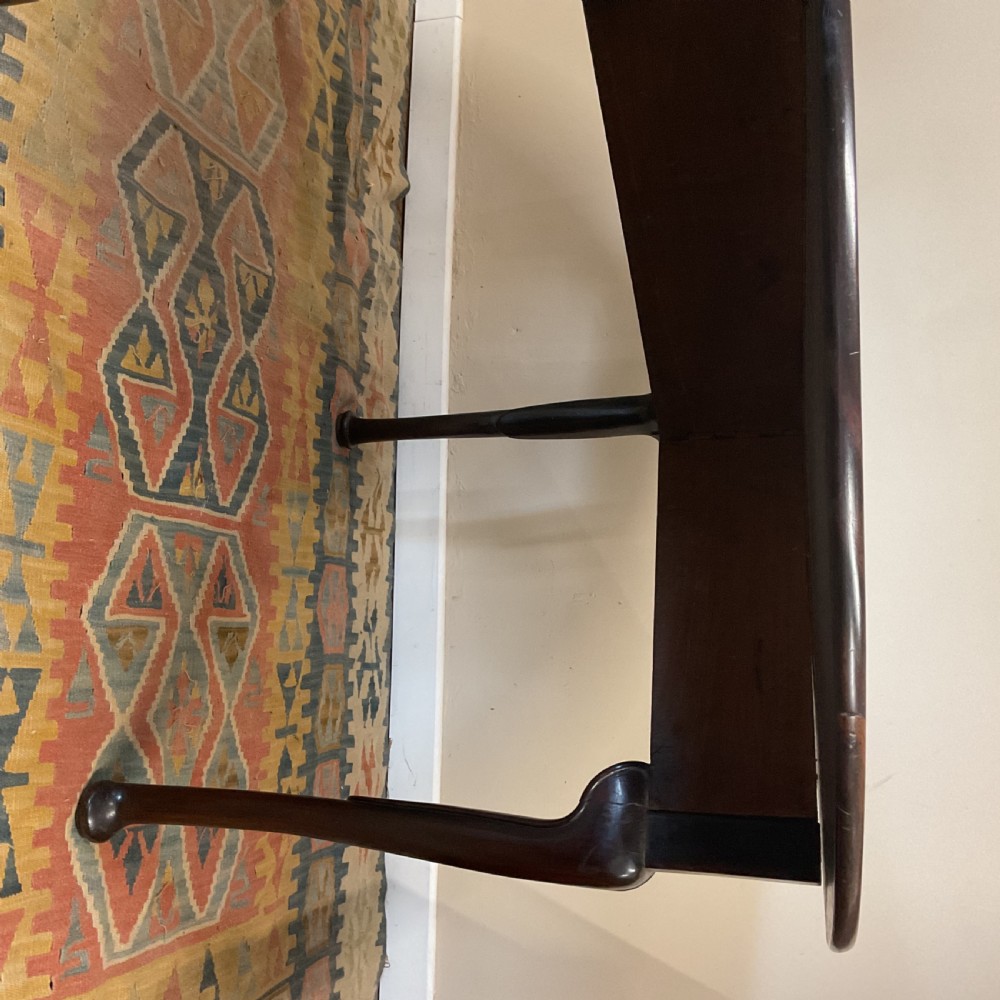 Georgian Cuban mahogany dining table View VIII