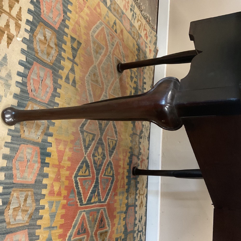 Georgian Cuban mahogany dining table View IX