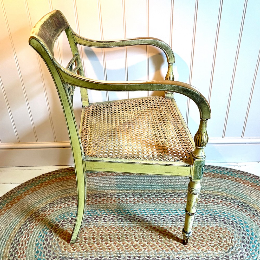 Regency painted chair View III
