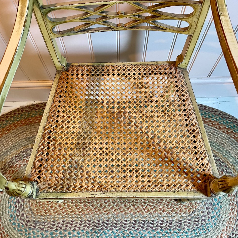 Regency painted chair View IV