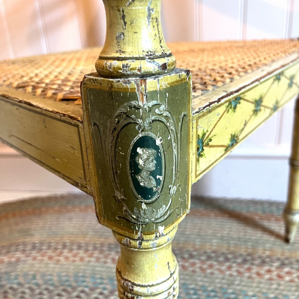 Regency painted chair View IX