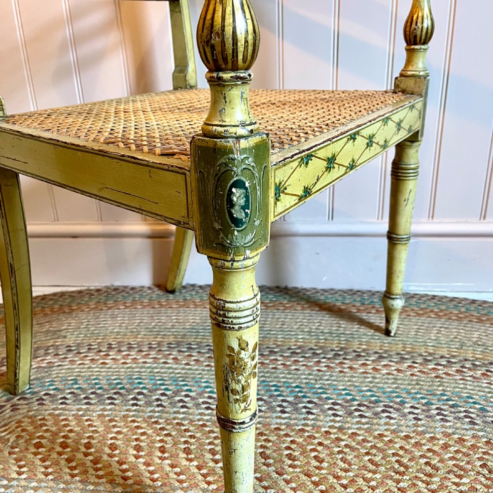 Regency painted chair View X