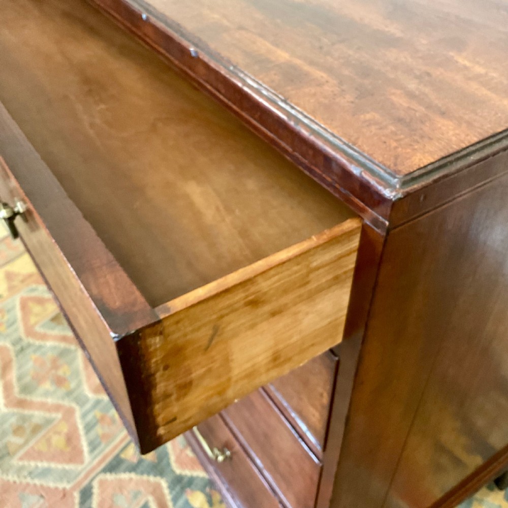 18th century Gillows chest of drawers View X
