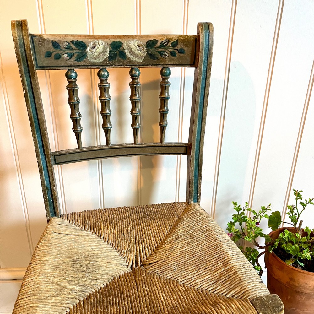 Regency painted chair View II