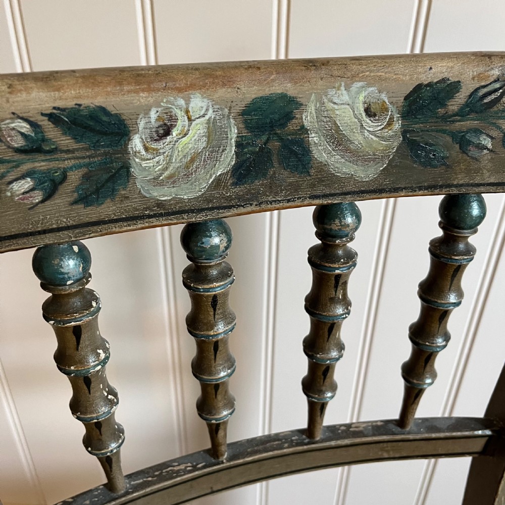Regency painted chair View III