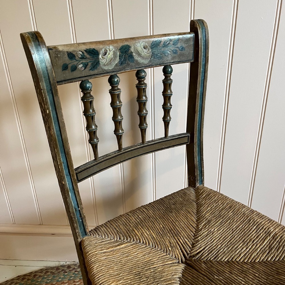 Regency painted chair View VI
