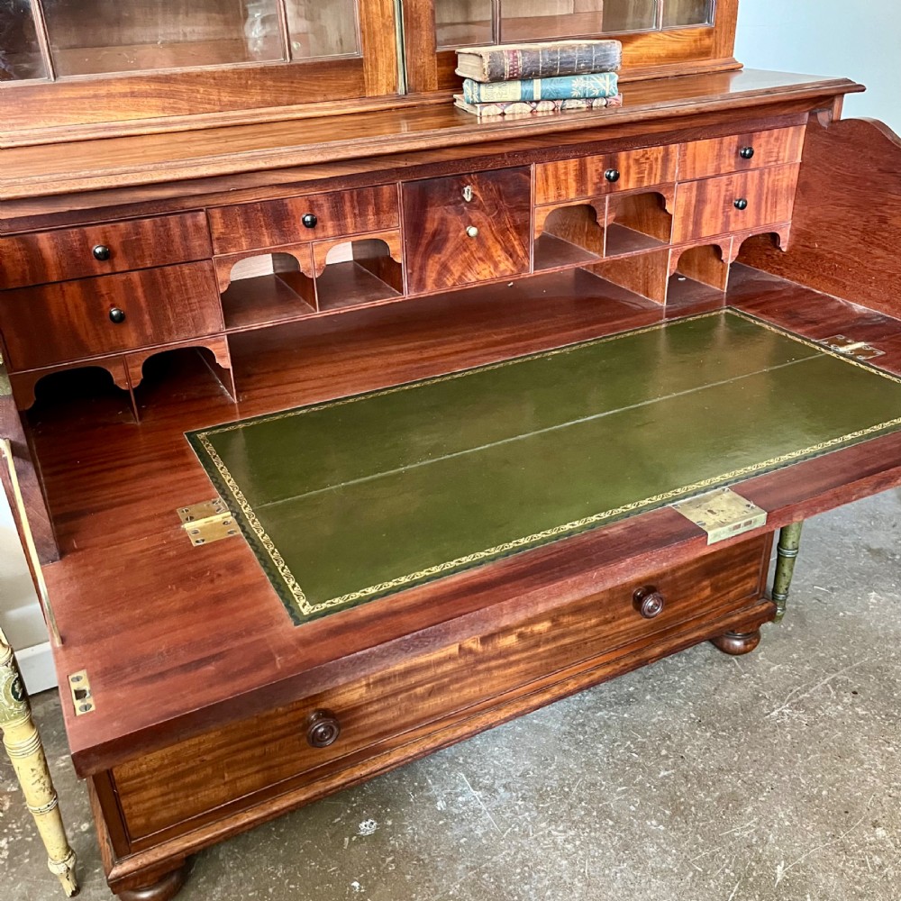 George IV secretaire bookcase View IV
