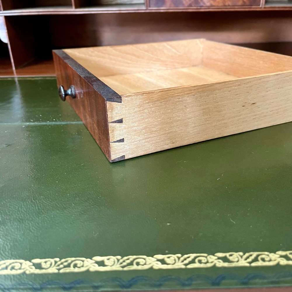 George IV secretaire bookcase View IX