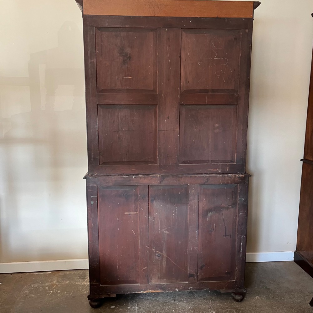 George IV secretaire bookcase View XIII