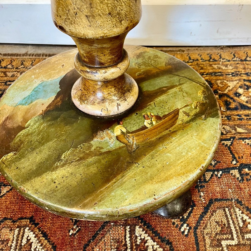 Regency tilt top occasional table  View IV