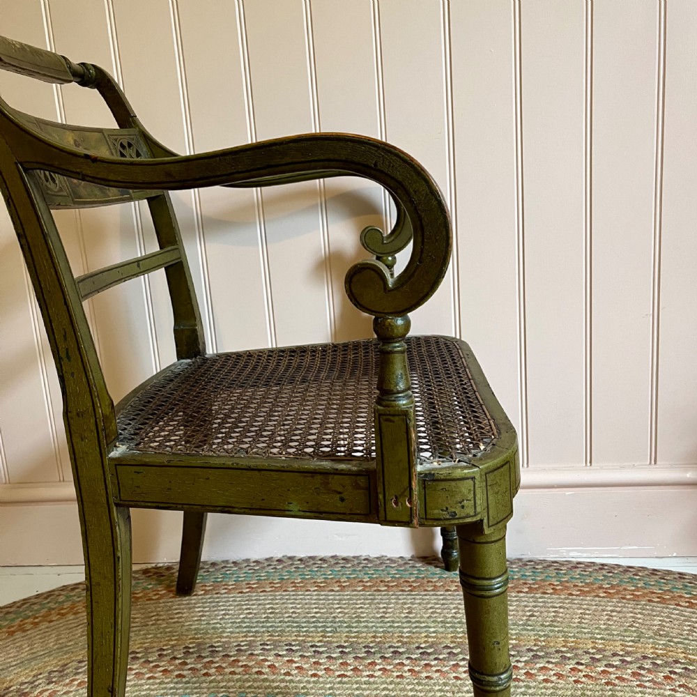 Regency painted chair View III