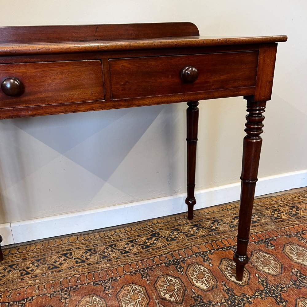 19th century mahogany side table View V