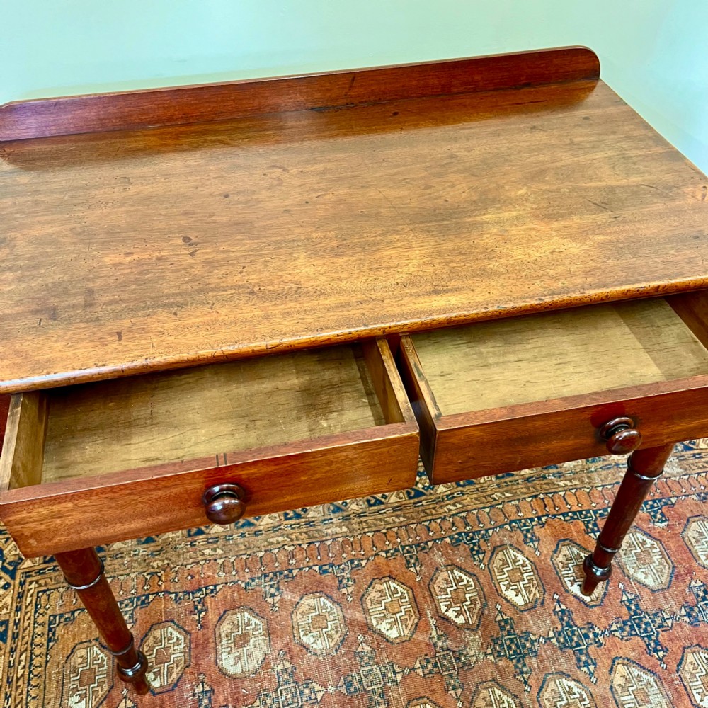 19th century mahogany side table View VII