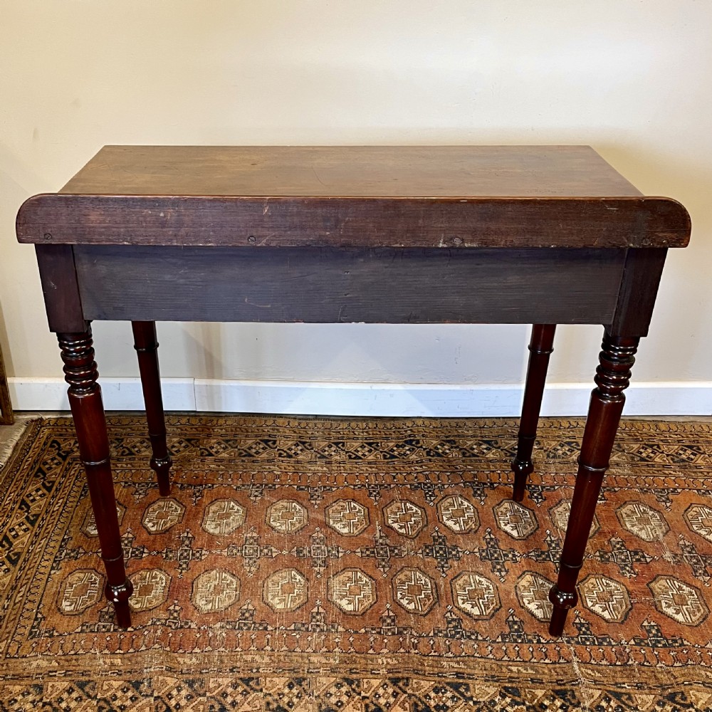 19th century mahogany side table View IX