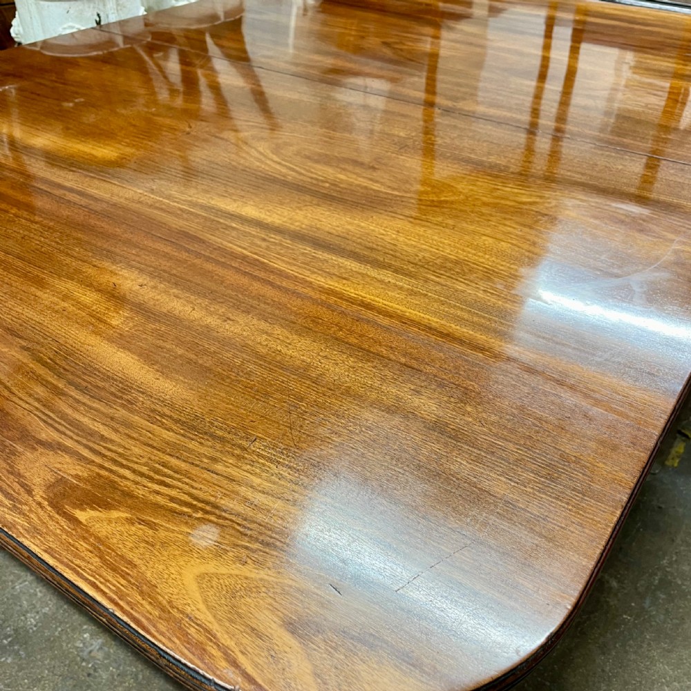 Morgan and Sanders mahogany dining table  View III