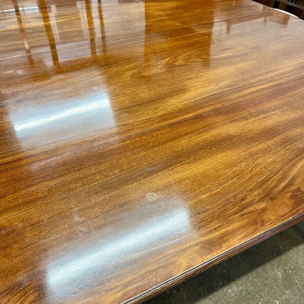 Morgan and Sanders mahogany dining table  View IV