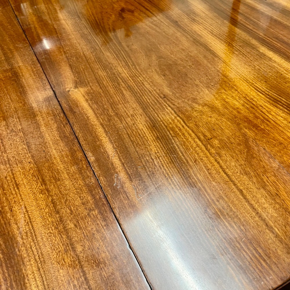Morgan and Sanders mahogany dining table  View VII