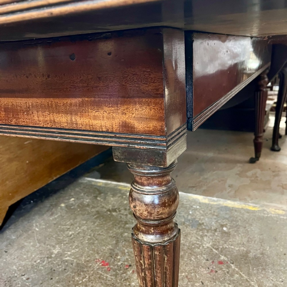 Morgan and Sanders mahogany dining table  View X