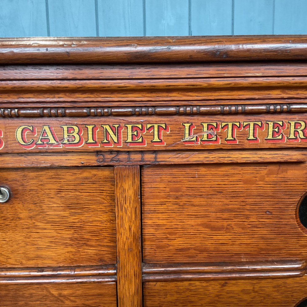 19th century Amberg filing cabinet View IV