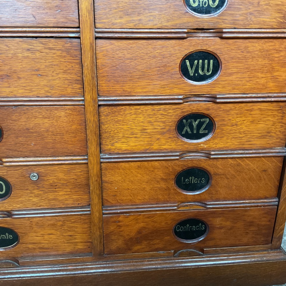 19th century Amberg filing cabinet View VII