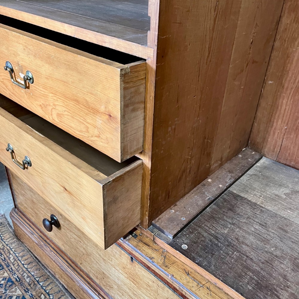 19th century faux maple wardrobe View VIII