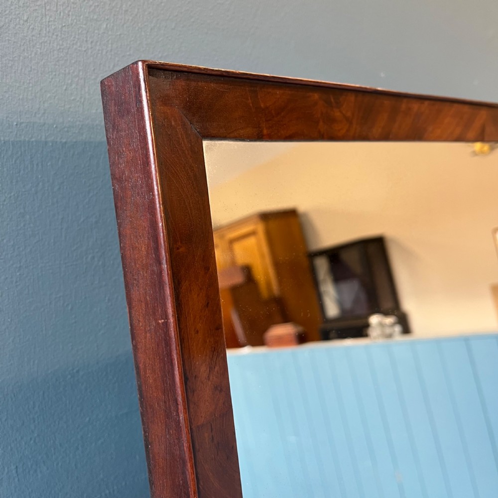 19th century mahogany toilet mirror  View VIII