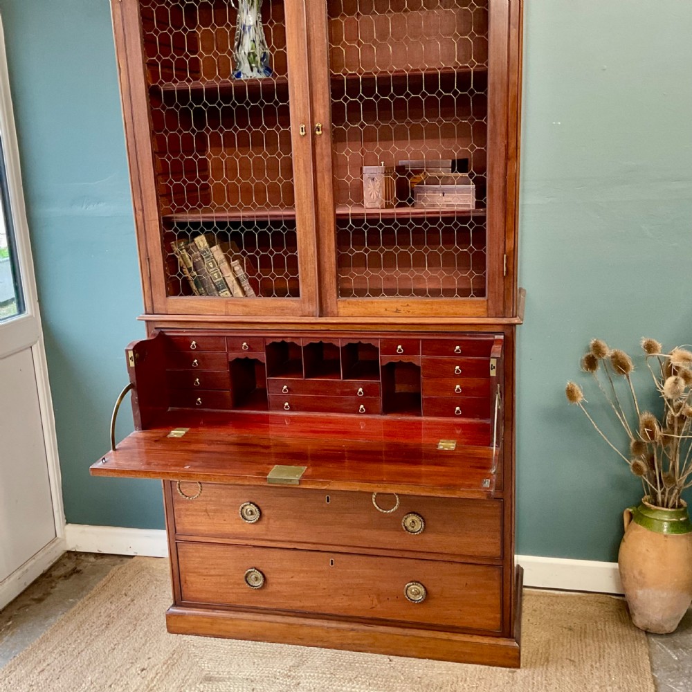 19th century secretaire bookcase View V
