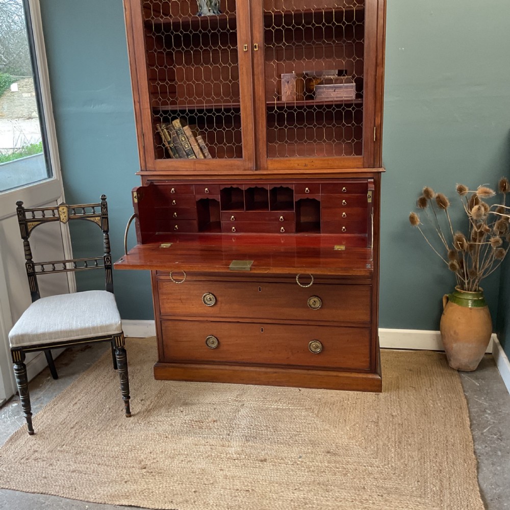19th century secretaire bookcase View VI