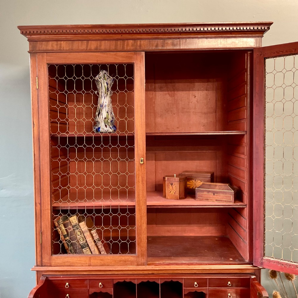 19th century secretaire bookcase View VIII