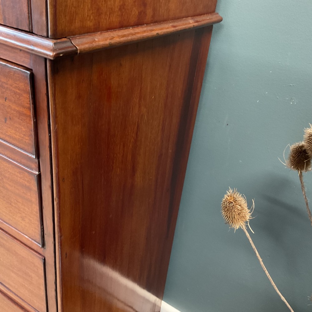 19th century secretaire bookcase View XVII