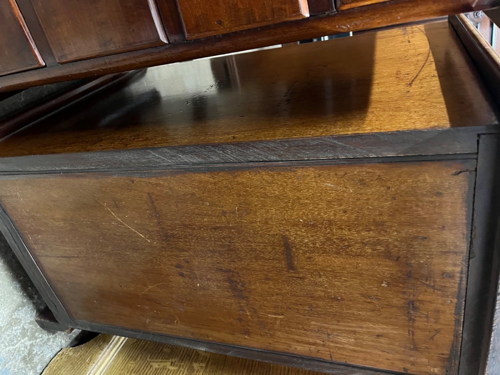 Pair of 19th century mahogany bedside chests View VII