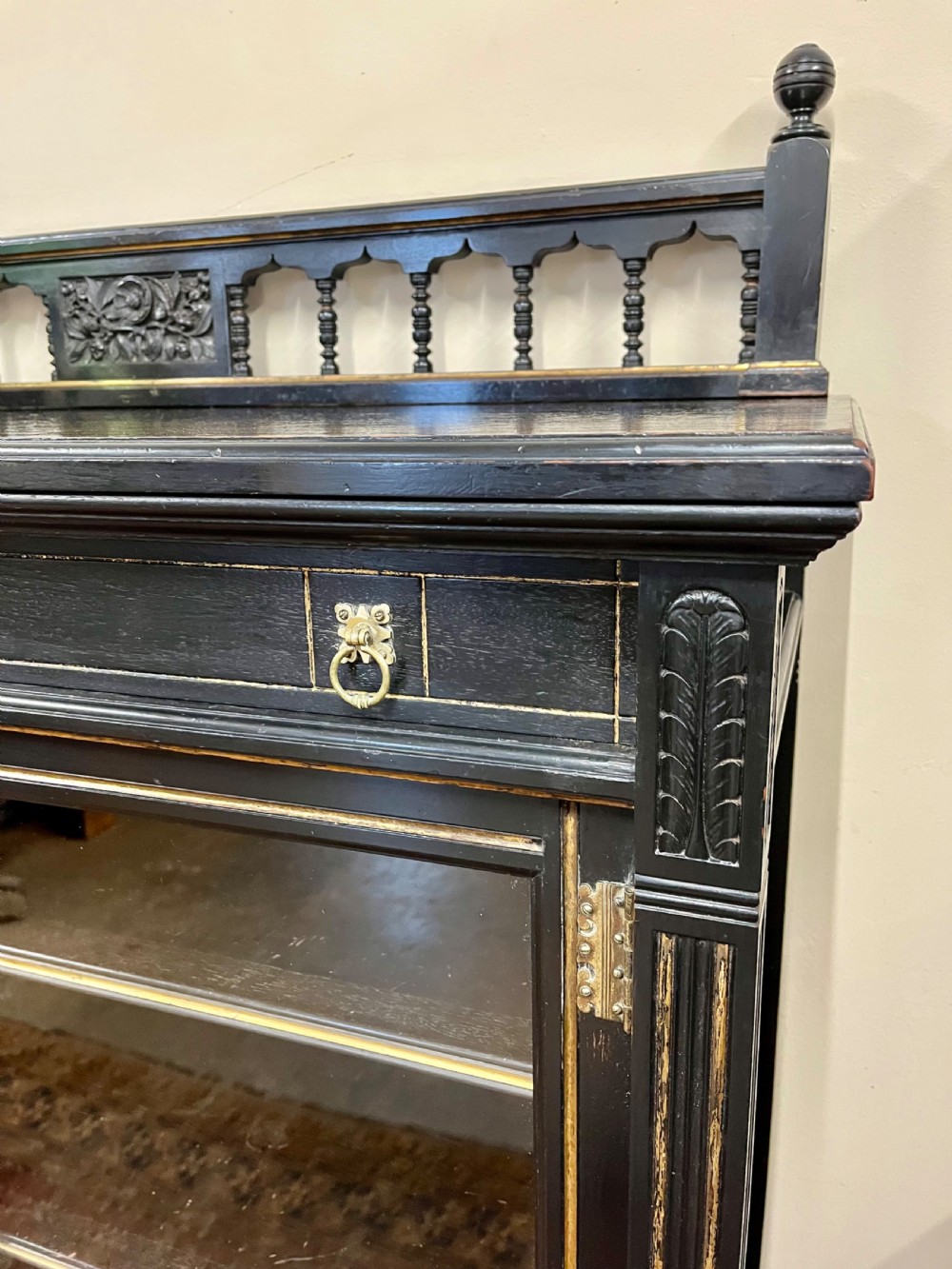 Late 19th century Gillows cabinet View II