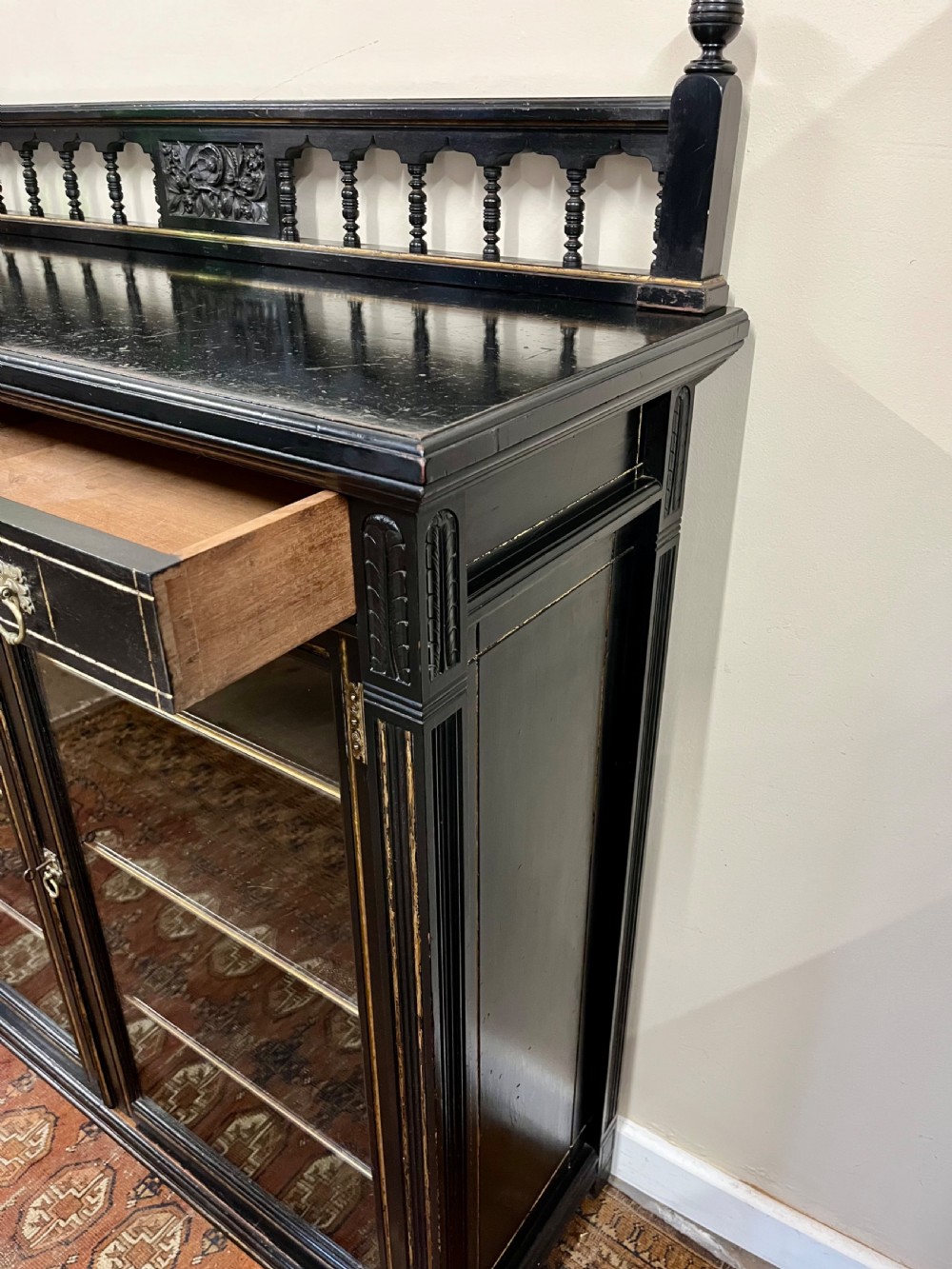 Late 19th century Gillows cabinet View VIII