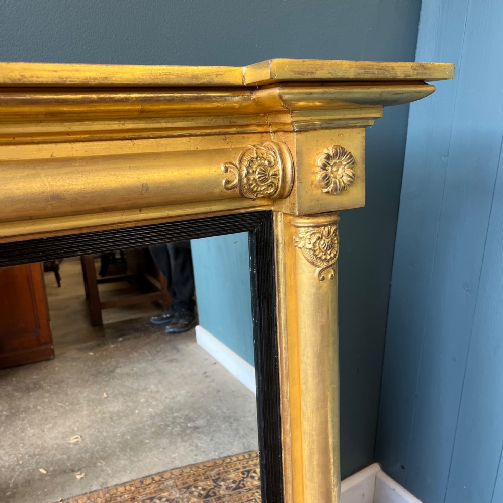 Regency overmantle mirror View II