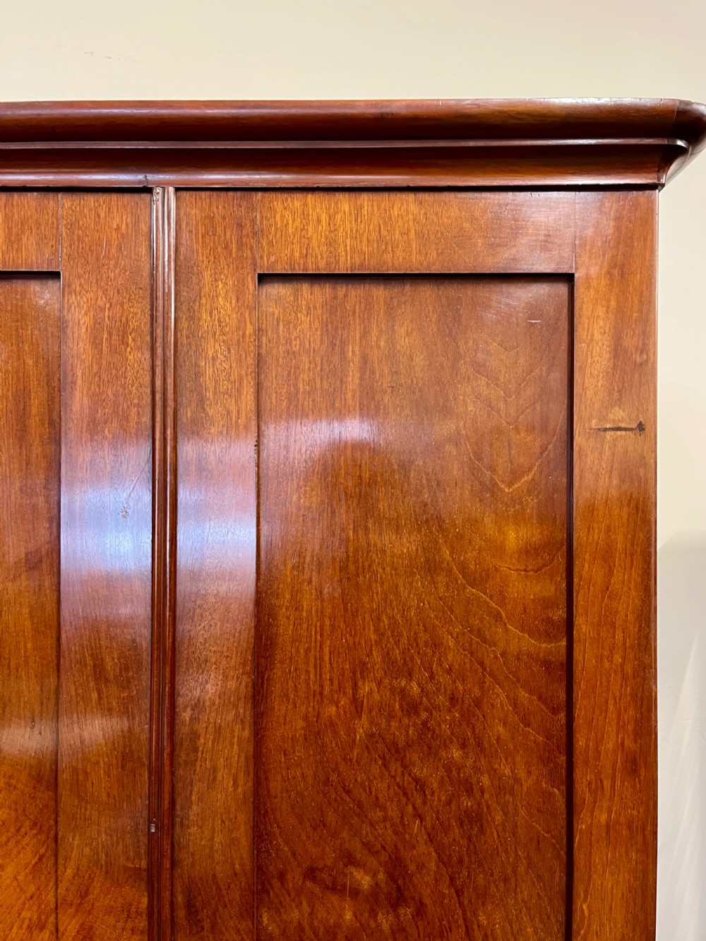 Mahogany hall cupboard View III