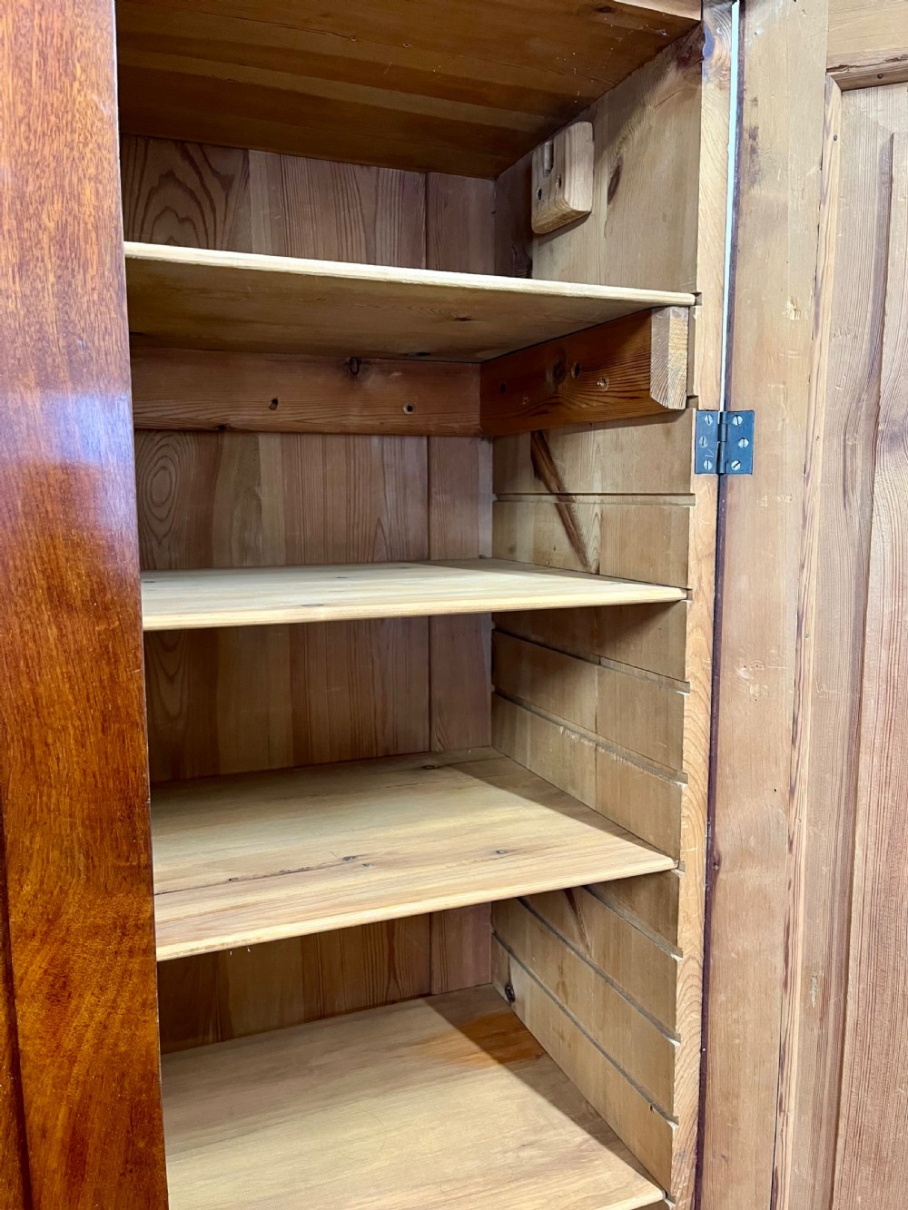 Mahogany hall cupboard View VI