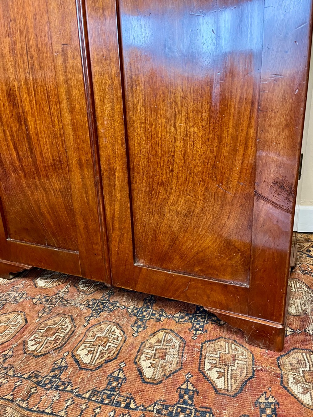 Mahogany hall cupboard View IX