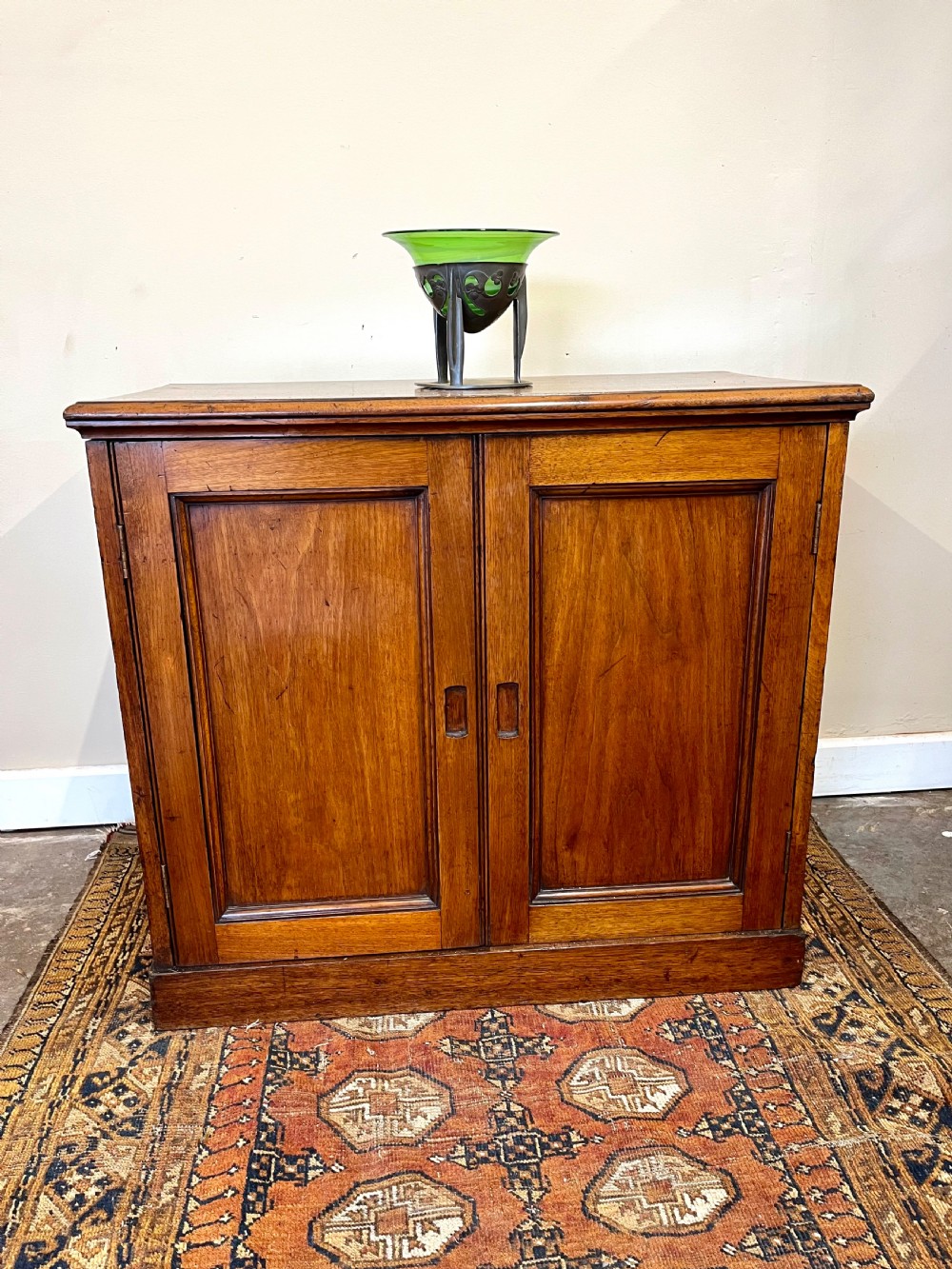 19th century walnut cupboard