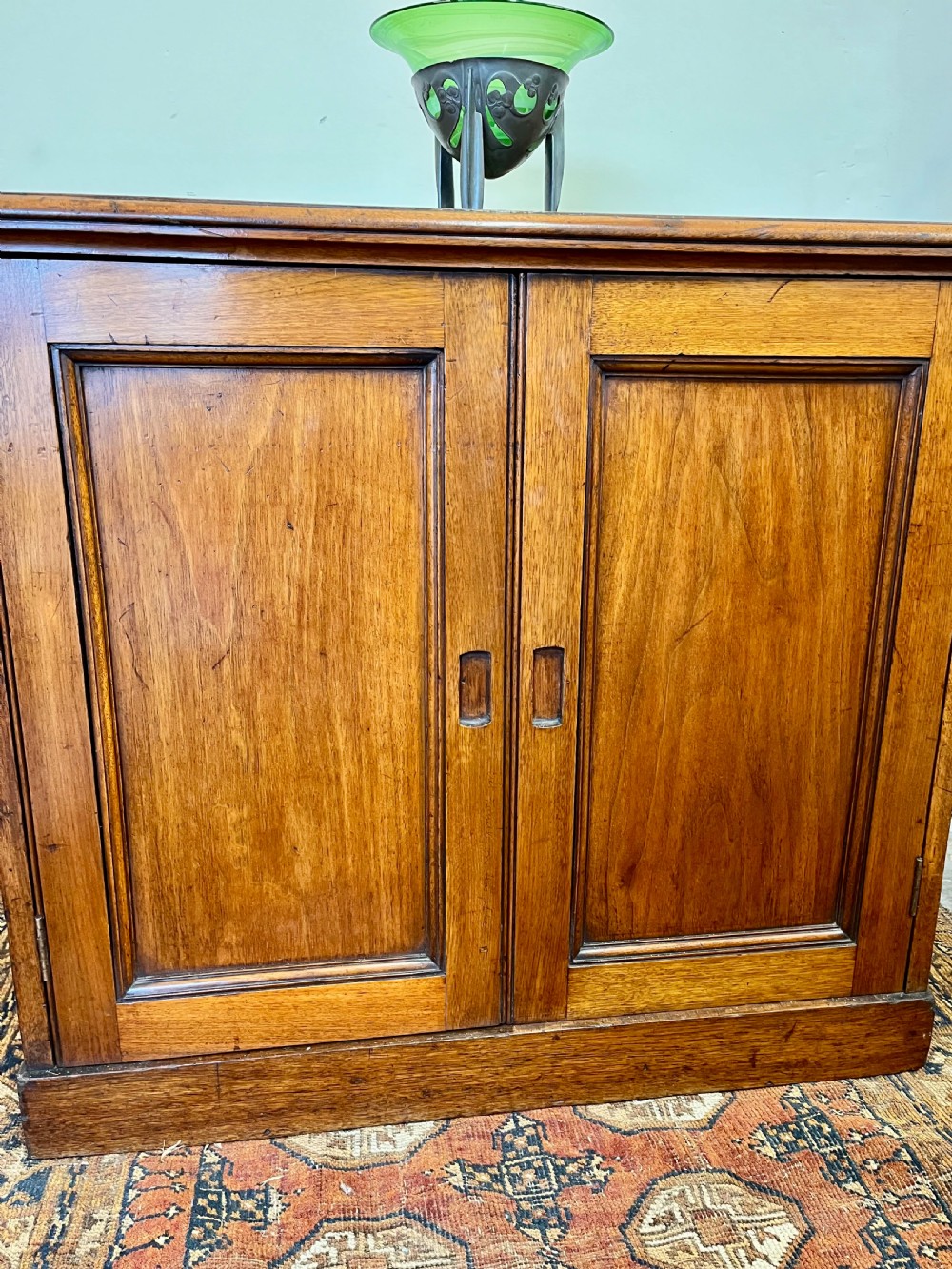 19th century walnut cupboard View V