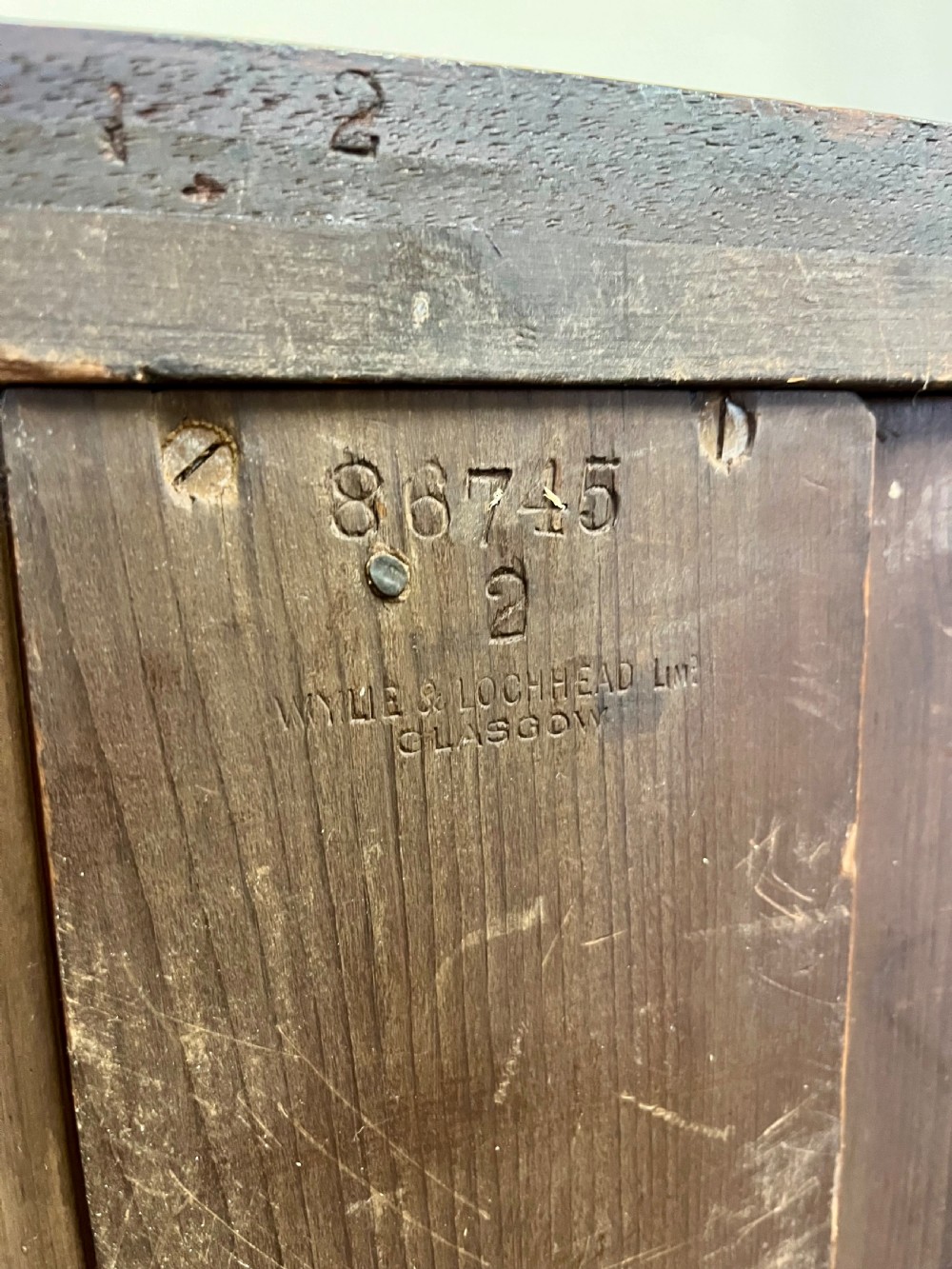 19th century walnut cupboard View XI