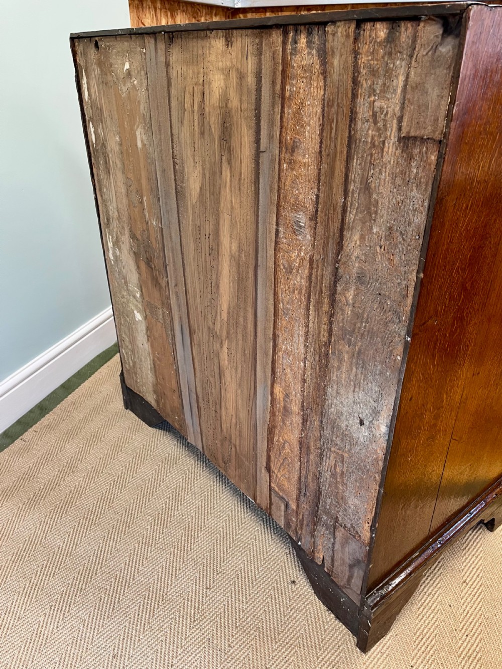 Early 18th century oak bureau  View XX