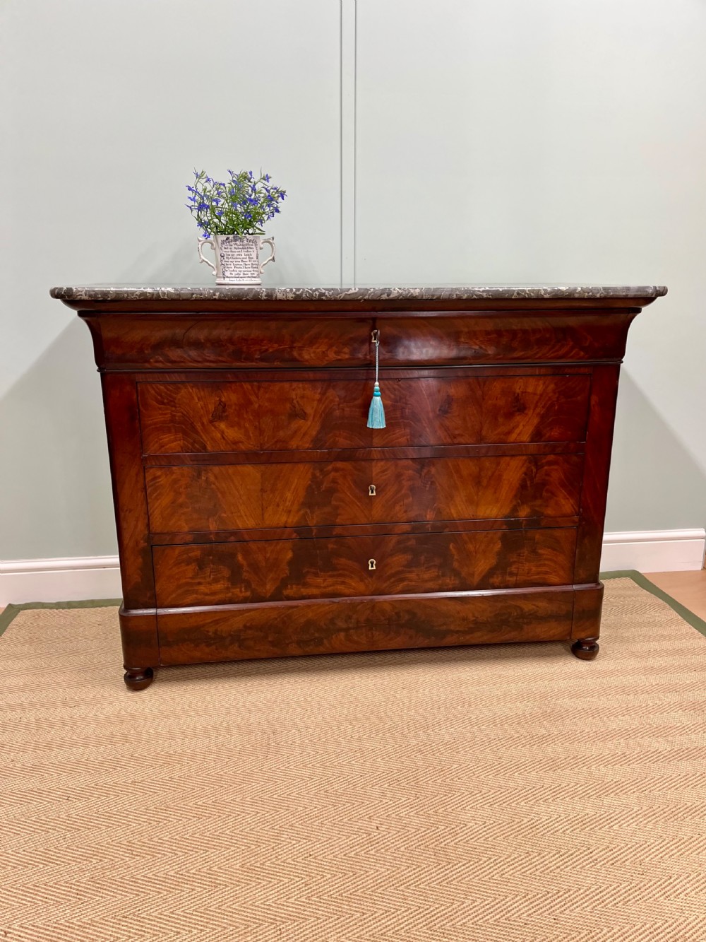 19th century French chest of drawers.
