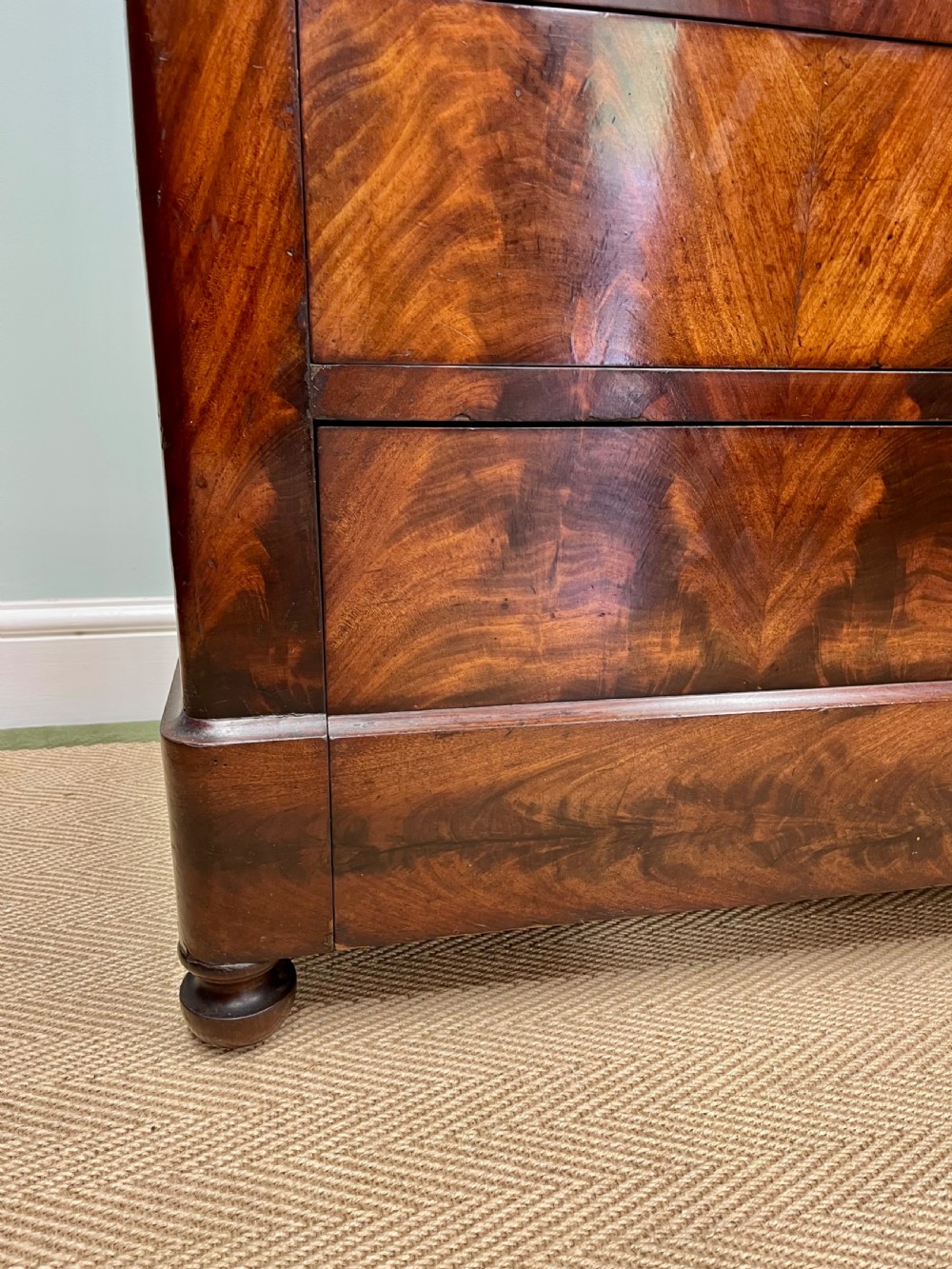 19th century French chest of drawers. View X